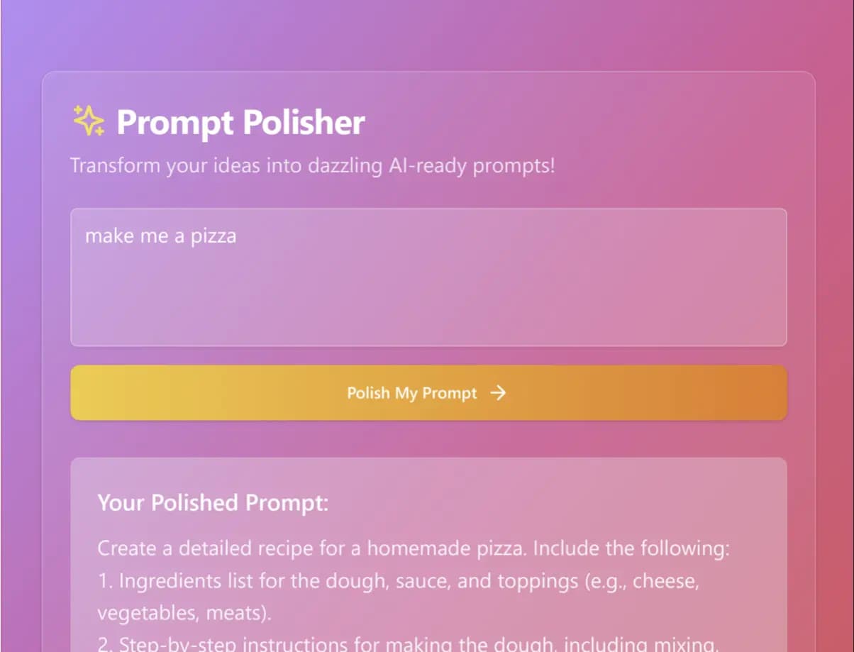 Prompt.ly Demo Picture